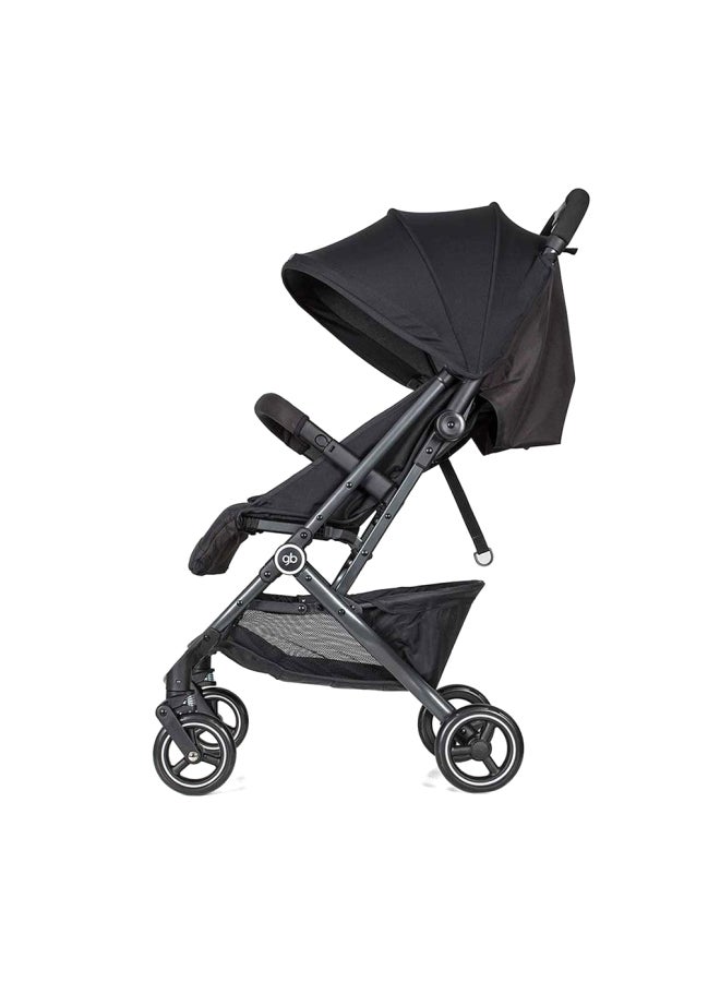 Pilot Compact Folding Stroller, Black