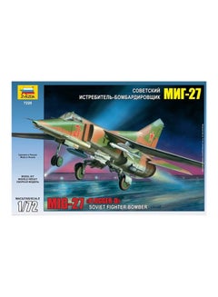Mikoyan MiG-27 Fighter Bomber Model Building Kit 7228 31x5x21cm