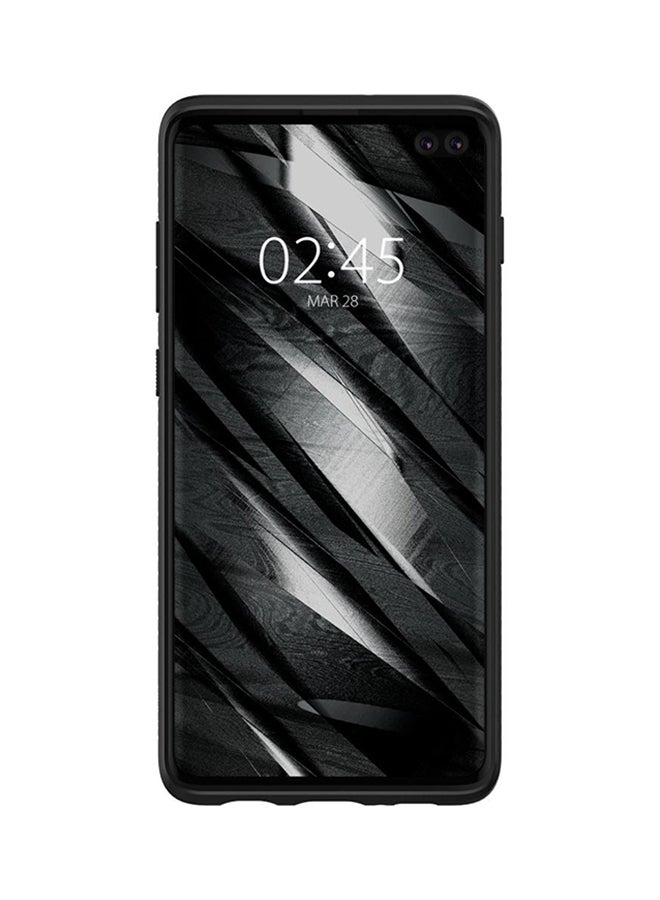 Spigen - Liquid Air Case Cover For Samsung Galaxy S10 Plus Black - Image 1