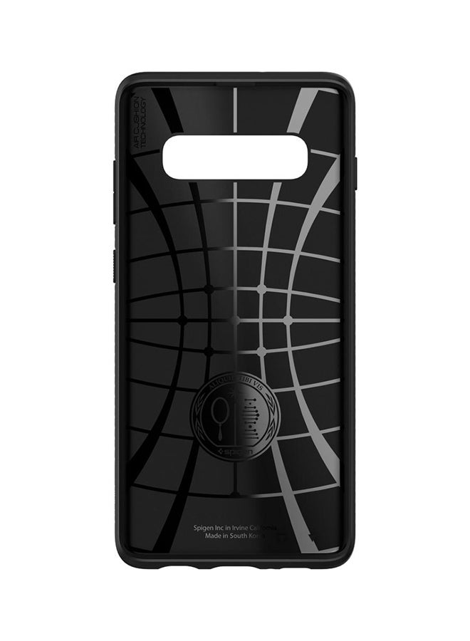 Spigen - Liquid Air Case Cover For Samsung Galaxy S10 Plus Black - Image 1