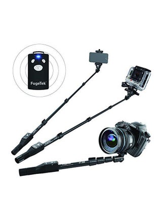 Monopod Professional Selfie Stick With Bluetooth Remote Black - v1551425000/N21195330A_1