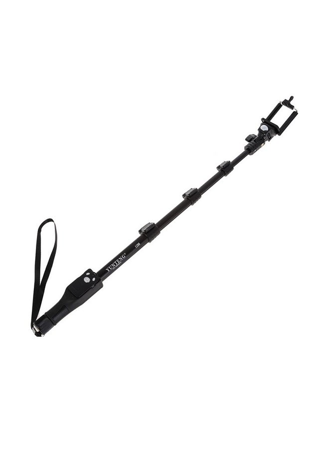 Yunteng Monopod Handheld Selfie Stick With Phone Holder Black  - Image 3