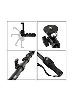 Yunteng Monopod Extendable Selfie Stick With Shutter Remote Control Black  - Image 3