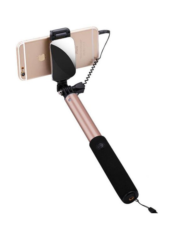 Generic Selfie Stick Monopod Pink  - Image 1