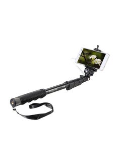 Yunteng Monopod Extendable Selfie Stick With Wired Cable And Self-timer Black  - Image 3