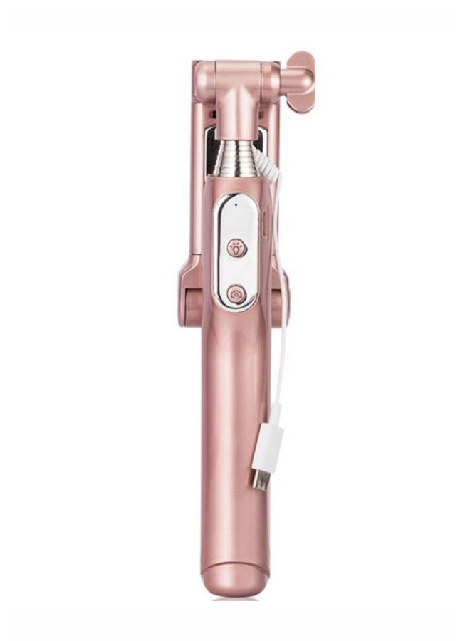 Generic Night Light Selfie Stick With Bluetooth, Led Fill Light And Rear Mirror  - Image 1