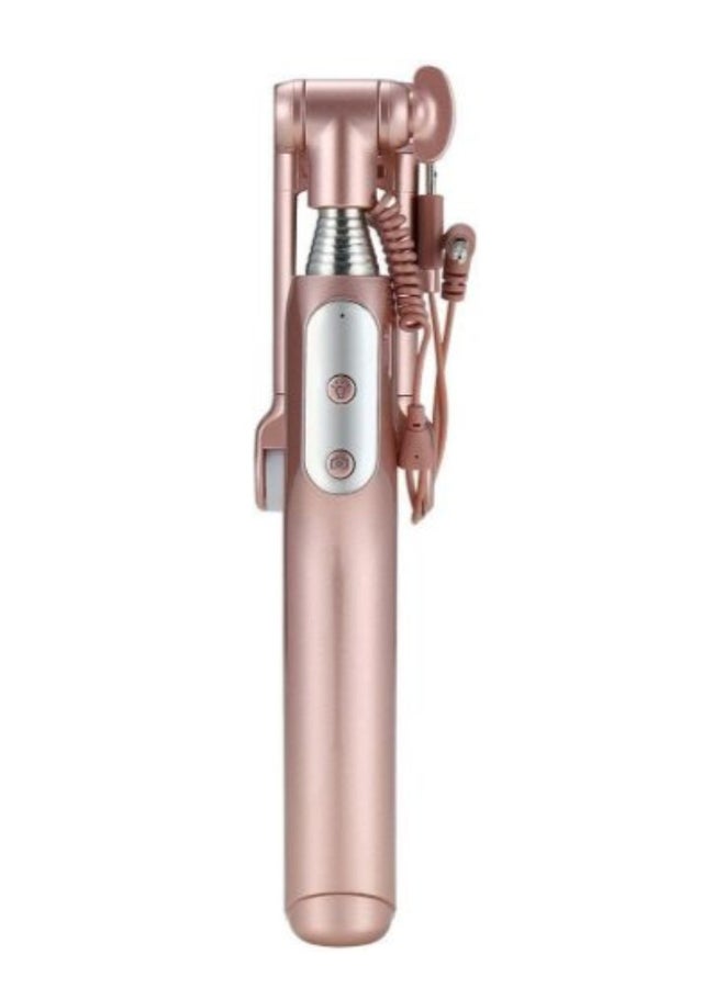 Generic Selfie Stick Monopod Pink  - Image 1