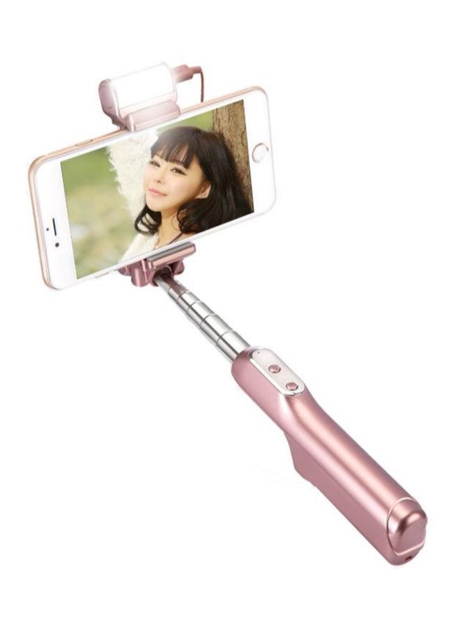 Generic Night Light Selfie Stick With Bluetooth, Led Fill Light And Rear Mirror  - Image 3