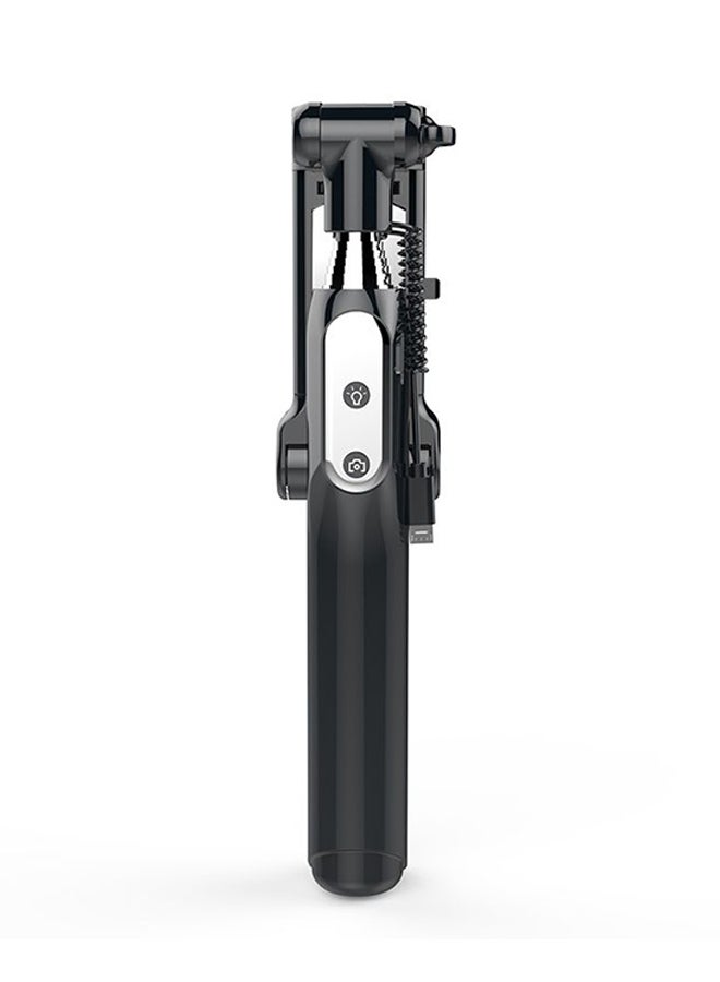 Generic - Rotating Bluetooth Selfie Stick Tripod Black - Image 1