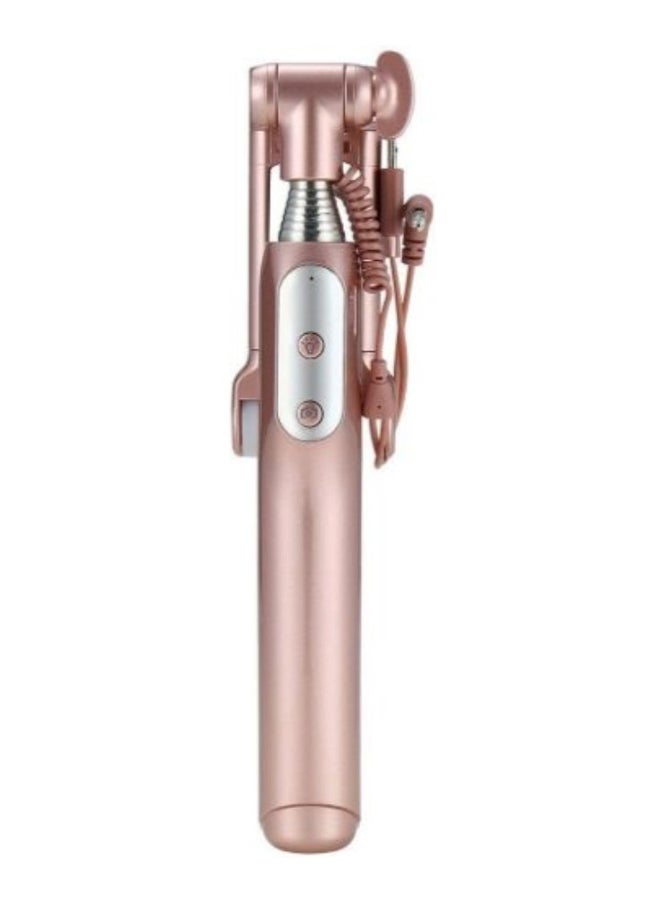 Generic Selfie Stick Monopod Pink  - Image 1