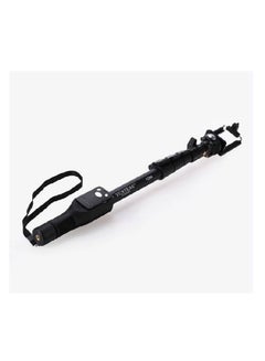 Yunteng Monopod Extendable Handheld Selfie Stick With Shutter Remote Black  - Image 2
