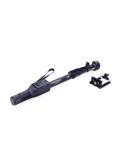 Yunteng Monopod Extendable Handheld Selfie Stick With Shutter Remote Black  - Image 3
