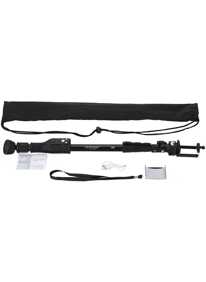 Yunteng - Monopod Extendable Selfie Stick Black - Image 1