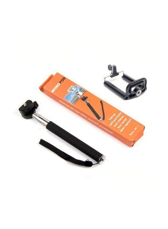 Generic Monopod Selfie Stick With Telescopic Grip Black  - Image 4