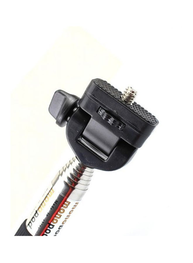 Generic Monopod Selfie Stick With Telescopic Grip Black  - Image 2