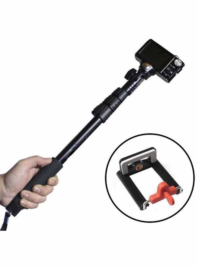 Monopod Extendable Handheld Selfie Stick With Bluetooth Shutter Black - v1551425197/N21195841A_2