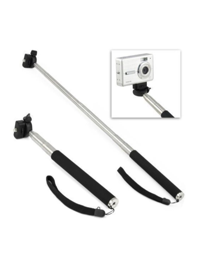Generic Monopad Handheld Selfie Stick With Bluetooth Wireless Remote Shutter Black  - Image 3