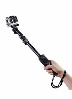 Yunteng Monopod Selfie Stick With Removable Bluetooth Remote Black  - Image 1