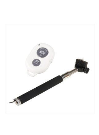 Monopod Selfie Stick With Bluetooth Remote Control Black - v1551425244/N21195953A_1