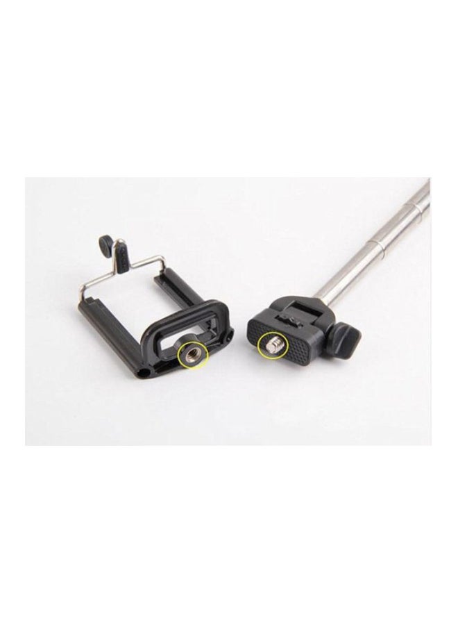 Generic - Monopod Selfie Stick With Bluetooth Remote Control Black - Image 1