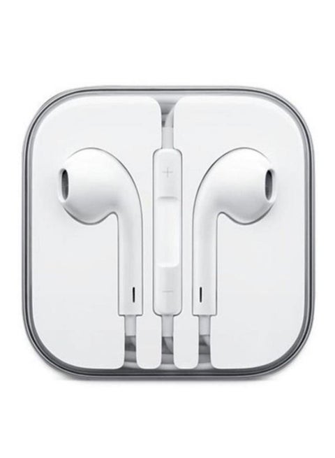 In-Ear Earphones With Remote And Mic For Apple iPhone 5 5G White