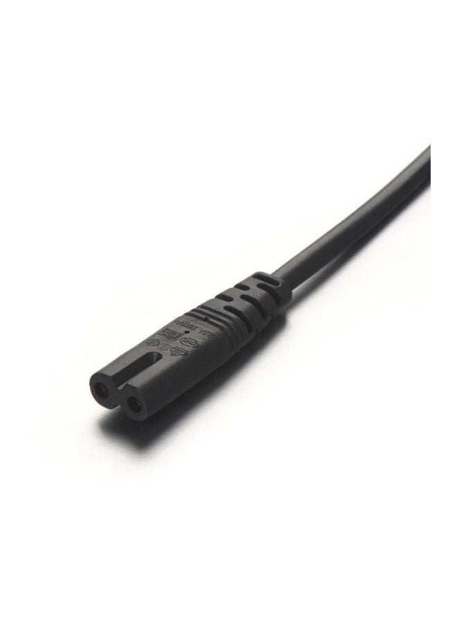 8 Power Cord Cable For Battery Charger Black  - Image 2