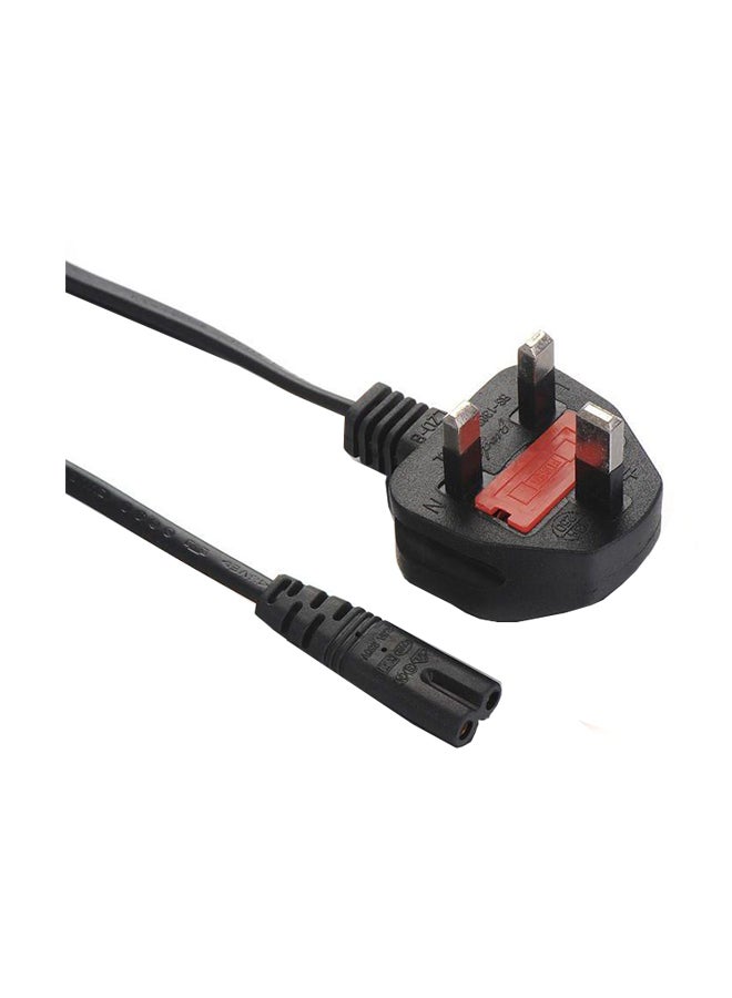 8 Power Cord Cable For Battery Charger Black  - Image 1