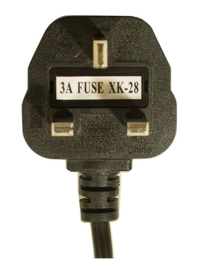 Generic - Power Lead Cord Cable For Laptop Adapter Charger Black - Image 1
