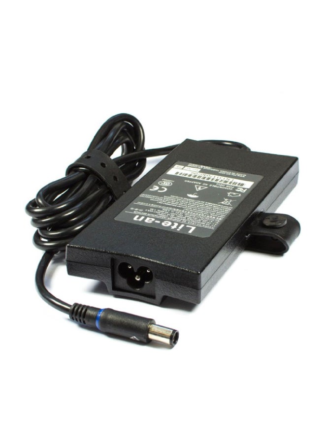 ديل محول تيار متردد رفيع لكمبيوتر محمول من نوع ديل لاتيتيود E6320 أسود - Image 2