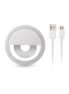 Generic Novelty Ring Selfie Led Flash Fill Light For Smartphone  - Image 1