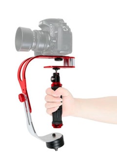 Generic Handheld Steadicam Video Stabilizer Black/Red  - Image 1
