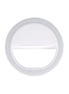 Generic Enhancing Selfie Ring Flash Light For IOS/Android Mobile Phone Black  - Image 1