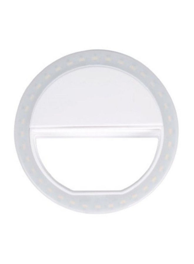 Generic - Enhancing Selfie Ring Flash Light For IOS/Android Mobile Phone Black - Image 1