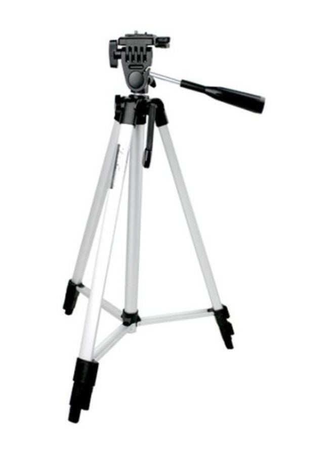 Portable Lightweight Tripod With Carrying Bag For Canon/nikon/sony Camera Silver/Black  - Image 1