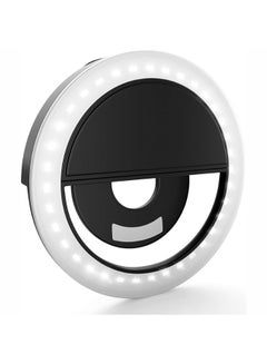 Generic Selfie Enhancing Ring Light For Mobile Black  - Image 5