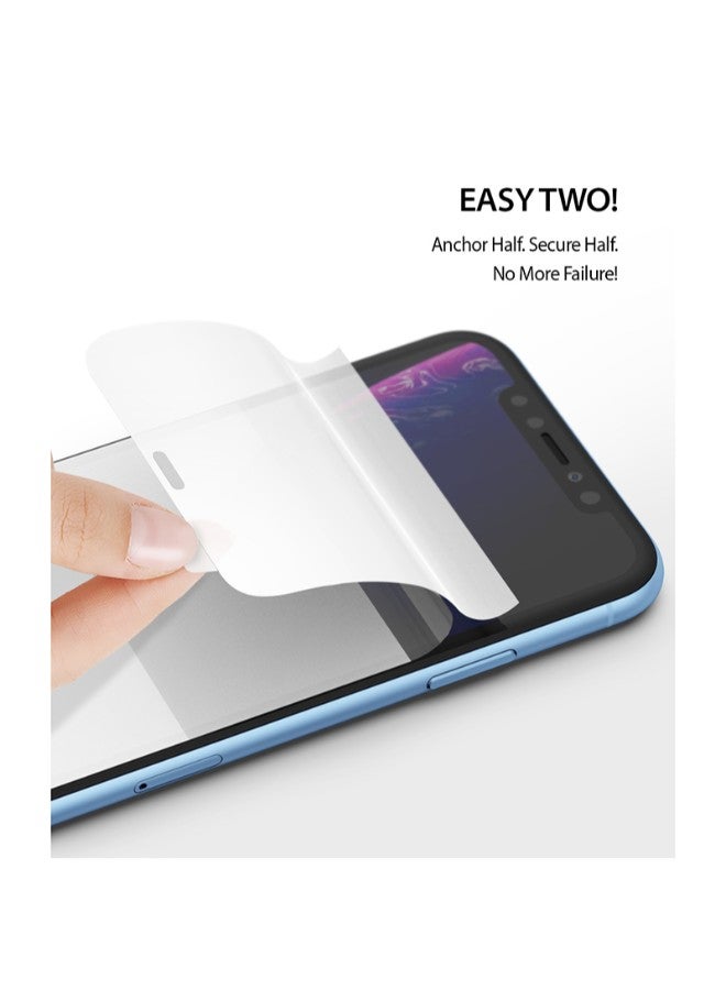 Ringke - Pack Of 2 Screen Protector For Apple iPhone Xr Clear - Image 1