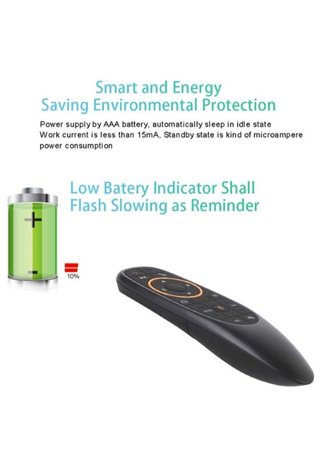 G10 Voice Air Mouse Wireless Smart Remote Control Black - Image 3