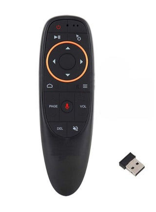ماوس جيرو بجهاز استشعار صوتي هوائي مزود بجهاز تحكم عن بعد وميكروفون طراز G10 أسود - v1551425670/N21210013A_1