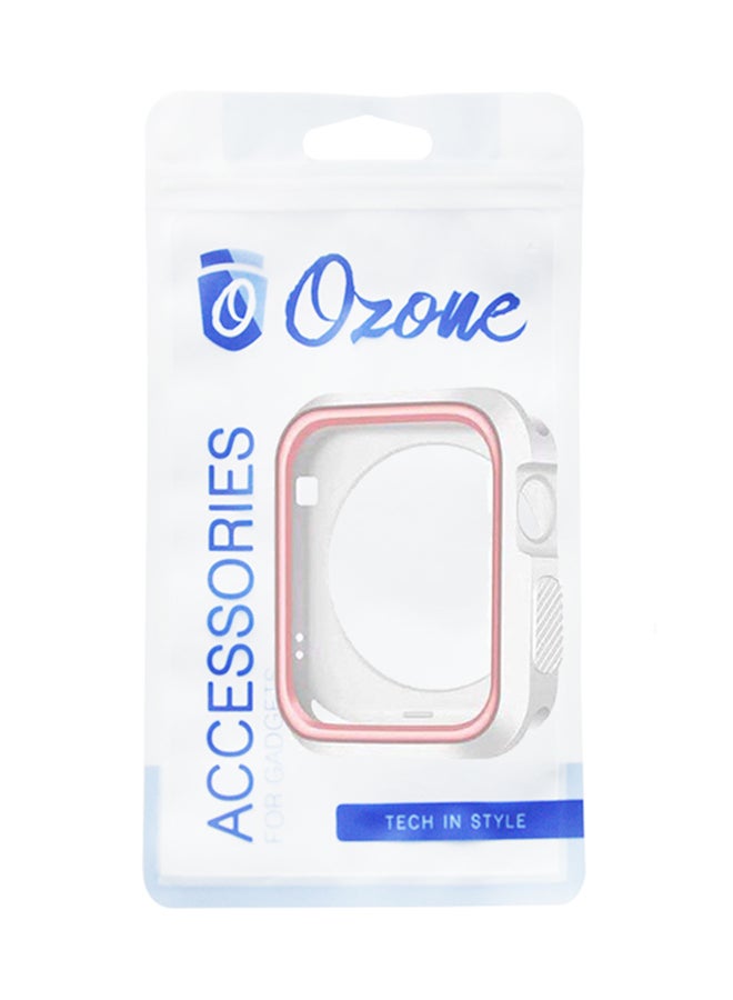 Ozone Protective Case Cover For Apple Watch Series 3 42 mm White/Pink  - Image 3