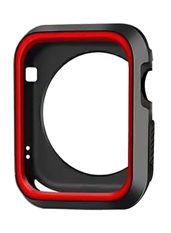 Ozone Protective Case Cover For Apple Watch Series 3 42mm Black/Red - Image 1