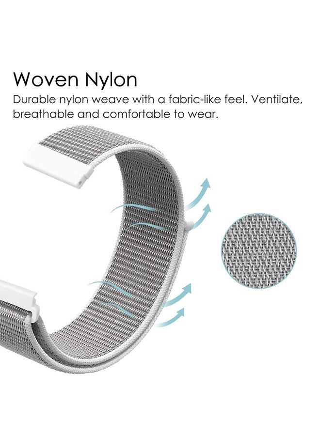 Ozone Replacement Strap For Samsung Gear S3 Silver - Image 2