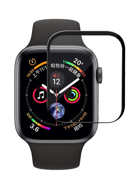 Screen Protector For Apple Watch Series 4/5 40 mm Clear/Black