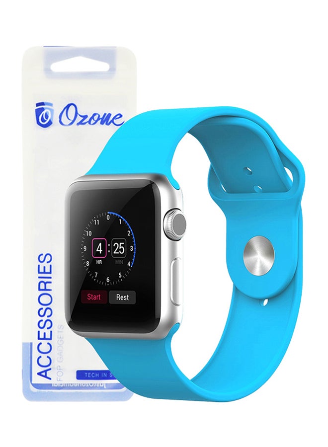 Ozone - Replacement Ozone Band For Apple Watch Series 3 / 2 / 1 Blue - Image 1