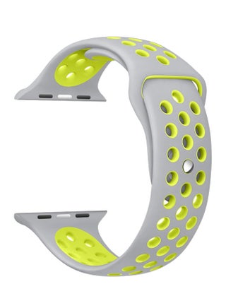 Ozone Silicone Strap For Apple Watch 40Mm Series 4 / 38Mm Series 3 / 2 / 1 Replacement Wristband - Green - v1551425890/N21629475A_1