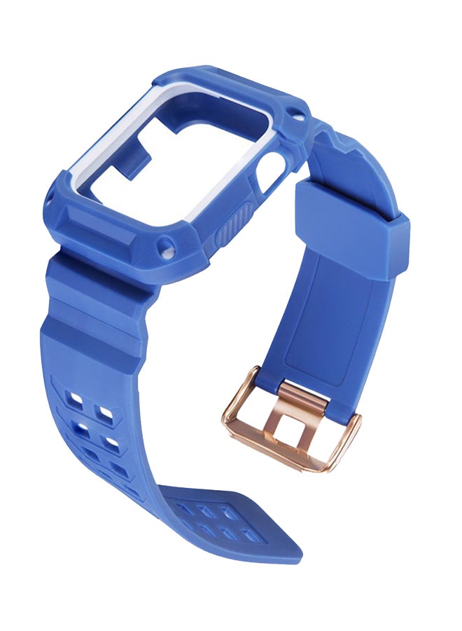 Ozone Replacement Strap For Apple Watch Series 3/2/1 Blue - Image 1