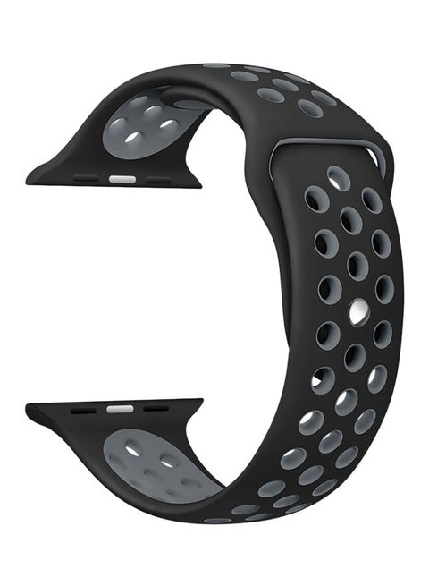 Replacement Ozone Band For Apple Watch Series 3 / 2 / 1 Grey
