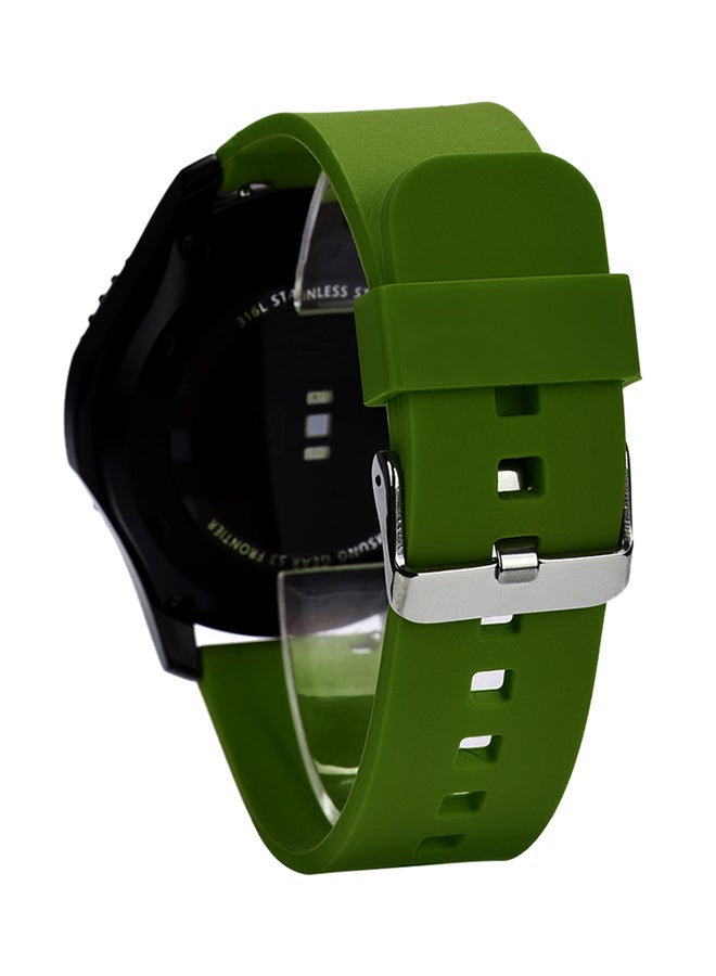 Ozone Replacement Strap For Samsung Gear S3 Smart Band Green - Image 1
