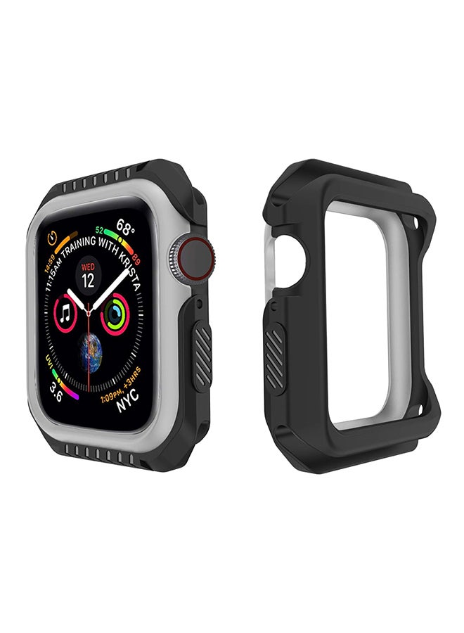 Ozone Protective Case Cover For Apple Watch Series 4/5 42mm Black/Grey - Image 2