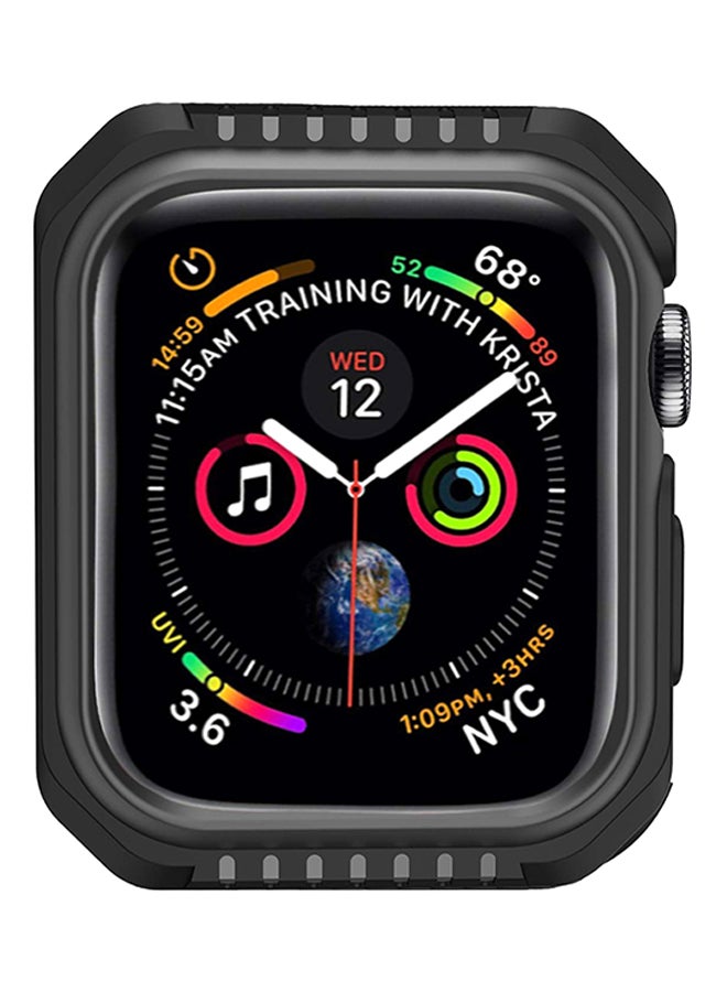 Ozone Protective Case Cover For Apple Watch Series 4/5 44 mm Black - Image 2