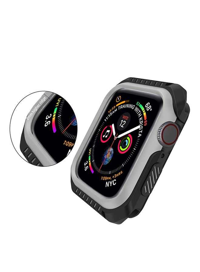 Ozone Protective Case Cover For Apple Watch Series 4/5 40 mm Black/Grey - Image 4